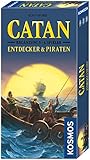 KOSMOS 694111 - CATAN- Entdecker und Piraten, Ergänzung für 5 - 6 Spieler, Strategiesp