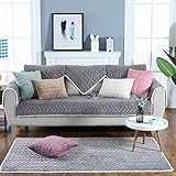 Hoomall Sofabezug Plüsch Anti-rutsch Couch Sofa Abdeckungen Moderne schlichtheit Couch abdeckungen Sofaüberwurf Decke für Ledersofa Sessel L-Form S