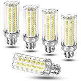 5er-Pack, Kaltweiß 6000K 16W E27 LED Maiskolben Birne 1900LM, Ersetzt Glühbirnen 120Watt 150Watt, Nicht dimmbar E27 Mais LED Lampen, Energiesparlampe Kleine Edison-Schraube Leuchtmittel E27