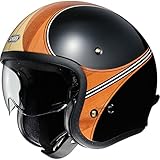 Shoei J.O Waimea Open Face Motorcycle Helmet S Black Brown (TC-10)