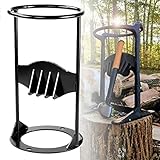 GWQDJ Brennholz Kindling Splitter, Holz Splitter Manuelle Protokoll Splitter Brennholz Anmelden Kanzlei Cracker Splitting Keil Gusseisen Keil Für Home Camping Im F