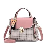 Umhängetasche Für Damen Korean Fashion Plaid Frauen Tasche Schulter Tasche Diagonal Paket Umhängetasche Baogesmall 20X11X15C