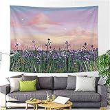 YYRAIN Nordic Polyester Pastoralen Landschaft Tapisserie Bankett Dekoration Wandbehang Zuhause Wohnzimmer Schlafzimmer Hintergrund Wand Multifunktionale Strandtuch Tischdecke 59x39 Inch{W150xH100cm}