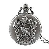 Silberne Herren-Taschenuhr mit Vogel-Optik und Zifferblatt, Quarz-Taschenuhren für Jungen, Roma, Ziffernskala, Taschenuhr für Teenag