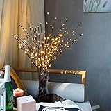 LED Zweig Licht Beleuchtete Willow Branches Lichter Elektrische Beleuchtung Zweig künstliche Pflanzen Baum Lampe für Weihnachtsfeier Hochzeitszeremonie Garten Schlafzimmer Home Outdoor Dek