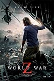 World War Z - One Sheet Brad Pitt Marc Forster Thriller Horror Film Poster Druck - Grösse 61x91,5