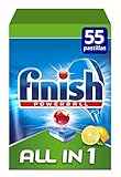 Finish Powerball All in 1 Original Spülmaschinentabs, All-in-1, Zitronenduft, 55 Stück