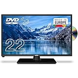 Cello C2220FSDE 22' (54,6 cm Diagonale) Full HD LED TV mit eingebautem DVD Player und DVBT2 S2 Triple Tuner Neues 2021 M