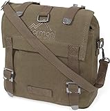 normani BW Kampftasche klein Umhängetasche Canvas Bag in vielen Farben Farbe Beig