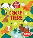 Origami Tiere: Mit 24 Blatt buntem Origami-Pap