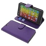 foto-kontor Tasche für MEDION Life E5001 Book Style lila Schutz Hülle B