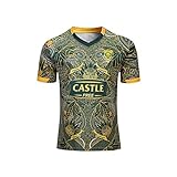 Pavilion Kurze Ärmel Ausbildung T-Shirts Südafrikanischer Fußball-Fans Trikot WM Gedenkstützer (Color : Light Green, Size : M)