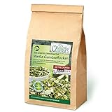 Original Leckerlies® Weiße Hunde Gemüse-Flocken Black&White, 2 kg getreidefreie Gemüseflocken, Hundeflocken, Hundefutter- Naturprodukt für Hunde, b