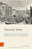 Österreich. Italien: Beiträge zur Geschichte einer europäischen Nachbarschaft im 19. und 20. Jahrhundert (Schriftenreihe des Österreichischen Historischen Instituts in Rom, Band 6)