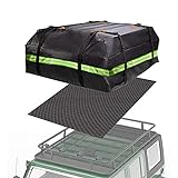 Xploit Auto Dachbox Faltbare Dachkoffer Aufbewahrungsbox Wasserdicht Dachtasche Dachgepäckträger Tasche Aufbewahrungsbox Für Reisen Und Gepäcktransport, Autos, Vans, SUV