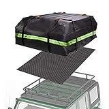 Xploit Auto Dachbox Faltbare Dachkoffer Aufbewahrungsbox Wasserdicht Dachtasche Dachgepäckträger Tasche Aufbewahrungsbox Für Reisen Und Gepäcktransport, Autos, Vans, SUV