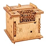 iDventure Cluebox - EIN Escape Room in Einer Box. Schrödingers Katze. 3D Puzzle - Denkspiel - Knobelspiel - Geduldspiel - Logikspiel 3D Holzpuzzle. Geschenkverpackung. Puzzle Box Trickk