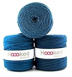 Hoooked Zpagetti Textilgarn 120 m Rolle Wahl (Petrol)