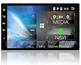 Tristan Auron BT2D7018A Android 10.0 Autoradio mit Navi - 7' Touchscreen GPS Bluetooth Freisprecheinrichtung I 32GB MirrorLink USB SD DAB Plus OBD 2 DIN