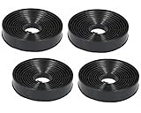 Aktivkohlefilter für Dunstabzugshauben - Kohlefilter für Silverline AF 90, KUL 1, Delta, Kubik, Gamma, Esty - Sparset mit 4 Stück