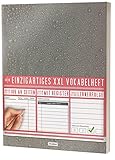 Mein Vokabelheft / 100+ Seiten, 2 Spalten, Register / Lernerfolge auf jeder Seite zum Abhaken / PR101 'Tautropfen' / DIN A4 S