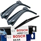 3x Scheibenwischer Vorne+Hinten Bosch AeroTwin B-Aero-A540S-H311-1