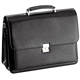 D&N Business Line Aktentasche, 40 cm, 19L, schw