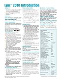 Microsoft Lync 2010 Introduction Quick Reference Guide (Cheat Sheet of Instructions, Tips & Shortcuts - Laminated Card)
