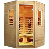 Vitalhome Infrarotkabine Sunrise 135 Ecke Wärmekab