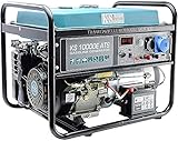 Könner & Söhnen Stromerzeuger KS 10000E ATS - Generator Benzin 18 PS 4-Takt Benzinmotor mit E-Starter, Automatischer Spannungsregler 230V, Notstromautomatik, 8000 Watt, 1x16A, 1x32A Stromg