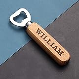 Persönlich gestalteter Flaschenöffner Graviertes Geschenk für Sohn Papa Vater Großvater Onkel zu Weihnachten Vatertag Geburtstag Hochzeitstag für Ehemann Trauzeuge Freund Geschenk mit beliebigem Tex