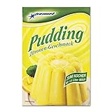 5er Pack Komet Pudding Zitronen-Geschmack (5 x 40 g) zum Kochen, Puddingpulver Dessert Pudding