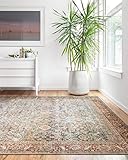 Loloi II LAYLLAY-06TASN2676 Layla Collection Teppich Traditionell 9'0' x 12'0' Ocean / R