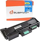 Bubprint Kompatibel Tonerkartusche als Ersatz für Samsung MLT-D116L Samsung Xpress M2675FN M2675F M2625D M2835DW M2825DW M2825ND M2875DW M2875FD M2875FW M2885 M2885FW (Schwarz)