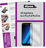 dipos I 2X Schutzfolie klar kompatibel mit Samsung Galaxy A5 (2017) Folie Display