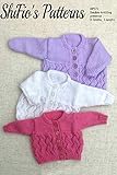 Knitting Pattern -KP572- for Babies Round Neck Cardigan Preemie - (16') 41cm, 0-3mths - (18') 46cm, 3-6mths - (20') 51cm Chest, Baby Knitting Pattern, ... KP572: UK Terminology (English Edition)