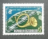 FGNDGEQN Briefmarken Weißrussland Österreichische Briefmarke 1969 Post- und Telekommunikationsarbeiter Association 50. Jahrestag 1