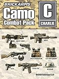 BrickArms Camo Combat Pack Charlie | Custom Waffenset | Kompatibel mit Klemmbaustein Fig