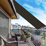 Schwarzes Schattennetz,Schattiernetz-Überdachung,Sonnenschutz Netz,90% UV-beständiges Netz,Hitzebeständiges HDPE-Material,für Pergola,Terrassenpflanzen,Gewächshaus(Anpassbare) (4x7.5m/13.1x24.6ft)