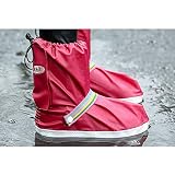 LXC Wasserdichter Schuhüberzug, Rutschfester Regenschuhüberzug/Regenstiefel, Regen- / Taifunmaßnahmen, Pendeln, Unisex