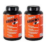 Brunox 2X Epoxy Rostumwandler Rostschutz Roststopp Grundierung Grundierer 1 L