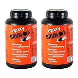 Brunox 2X Epoxy Rostumwandler Rostschutz Roststopp Grundierung Grundierer 1 L