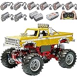 HYK Technik Geländewagen Baustein für Arakawa Bigfoot Pika mit RC Fernbedienung, 1683 MOC Klemmbausteine Kompatibel mit Lego A(G)