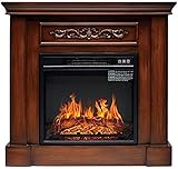 Elektrische Suite Mit Einstellbarer Thermostatsteuerung Mit Ferngesteuertem Timer-Sicherheitsabschaltsystem Und Realistischem 3D-Flammeneffek