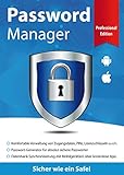 Password Manager Professional Edition - Sicher wie ein Safe für Windows 10-8-7 und Mobile iOS &