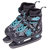 Apollo Ice Skates X Pro - verstellbare Schlittschuhe für Damen, Kinder und Jugendliche, schicke Eislaufschuhe, 3 Größen (31 bis 42)