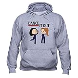 EUGINE DREAM Dance It Out Cristina Yang Meredith Grey Greys Anatomy Hoodie Unisex Kapuzenpullover Grau L