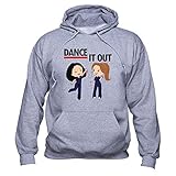 EUGINE DREAM Dance It Out Cristina Yang Meredith Grey Greys Anatomy Hoodie Unisex Kapuzenpullover Grau L