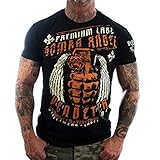 Vendetta Inc. Shirt Bomb Angel schwarz Skull, Club,Party,Freizeit Männer Herren T-Shirt (XXL)