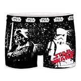 Star Wars Herren Boxershorts, R2D2, Chewbacca, Darth Vader, T-Fighter, Druide BB8 (M/5/48, Storm Trooper)